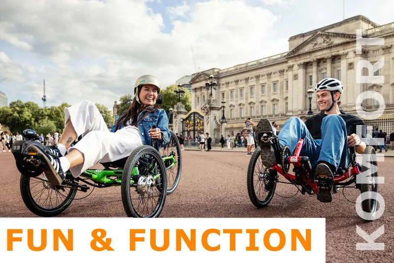 HP Velotechnik Liegeraeder und ICE Trikes im Liegeradstudio